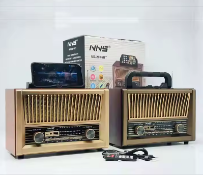 Old/Retro Wooden Stereo NS-2076BT