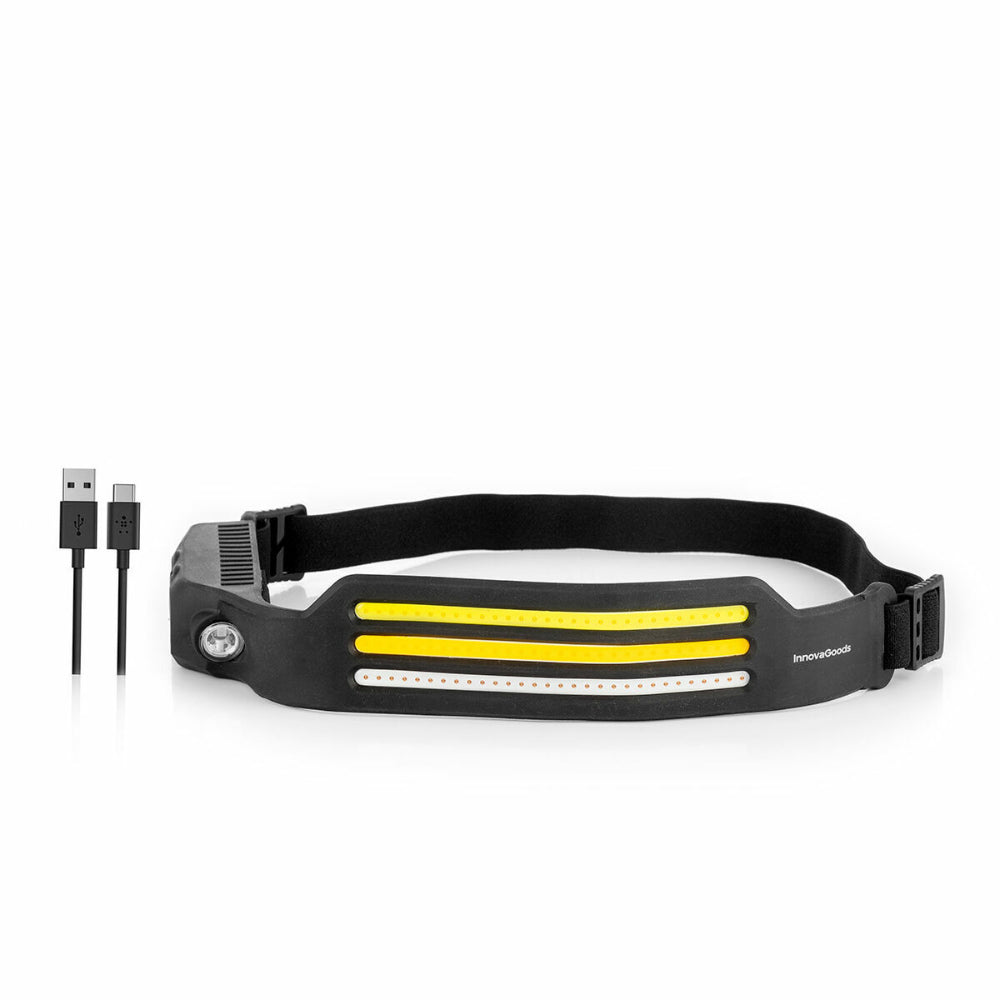 InnovaGoods Rechargeable And Adjustable Led Headlamp