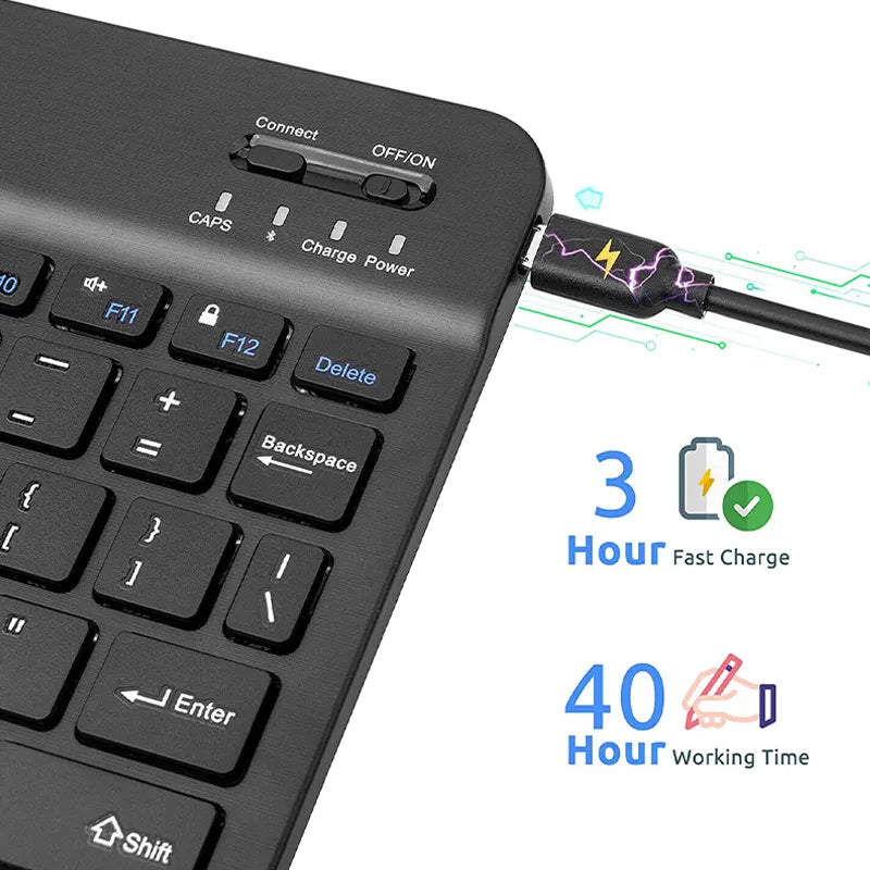 JEQANG/JB-330BT Wireless Chargeable Keyboard