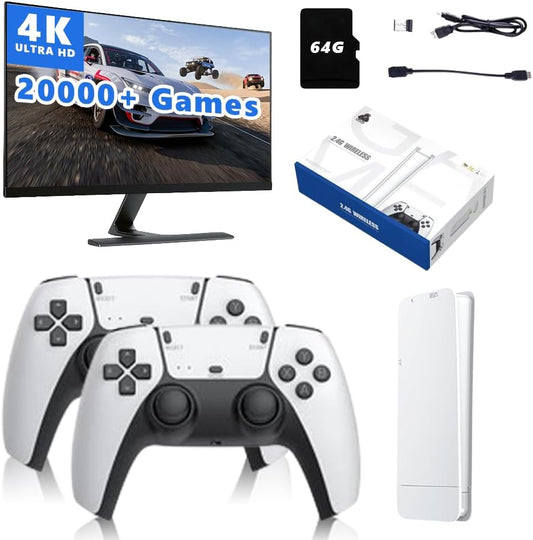 2.4G Wireless 4K Retro Game Console