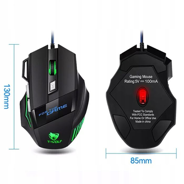 M1 T-Wolf gaming mouse